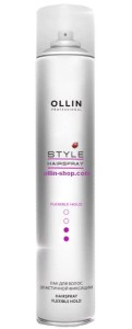 Ollin Styling Style Лак для волос эластичной фиксации 450мл