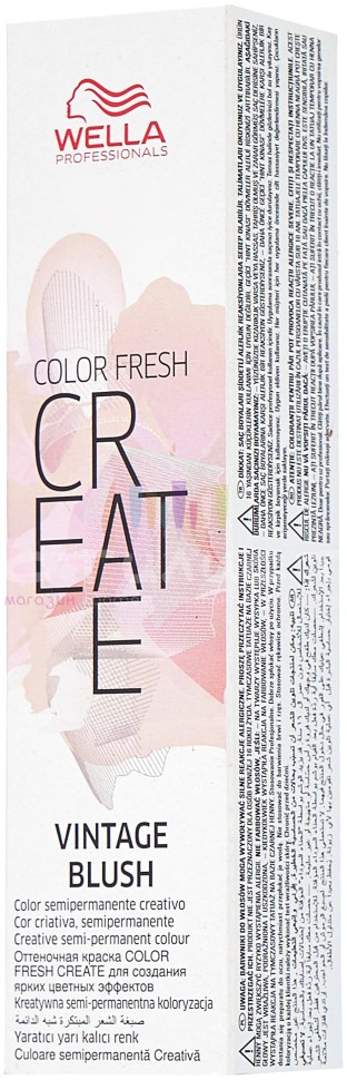 Wella Color Fresh Create Оттеночная краска - Винтажный румянец 60мл