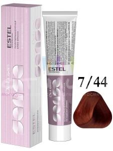 Estel Deluxe Sence Крем-краска  7/44 Русый медный интенсивный 60мл