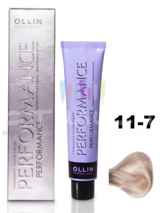 Ollin Color Performance Перманентная крем-краска для волос 11/7 специальный блондин коричневый 60мл