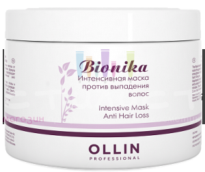 Ollin Care BioNika Loss Интенсивная маска против выпадения волос 450мл