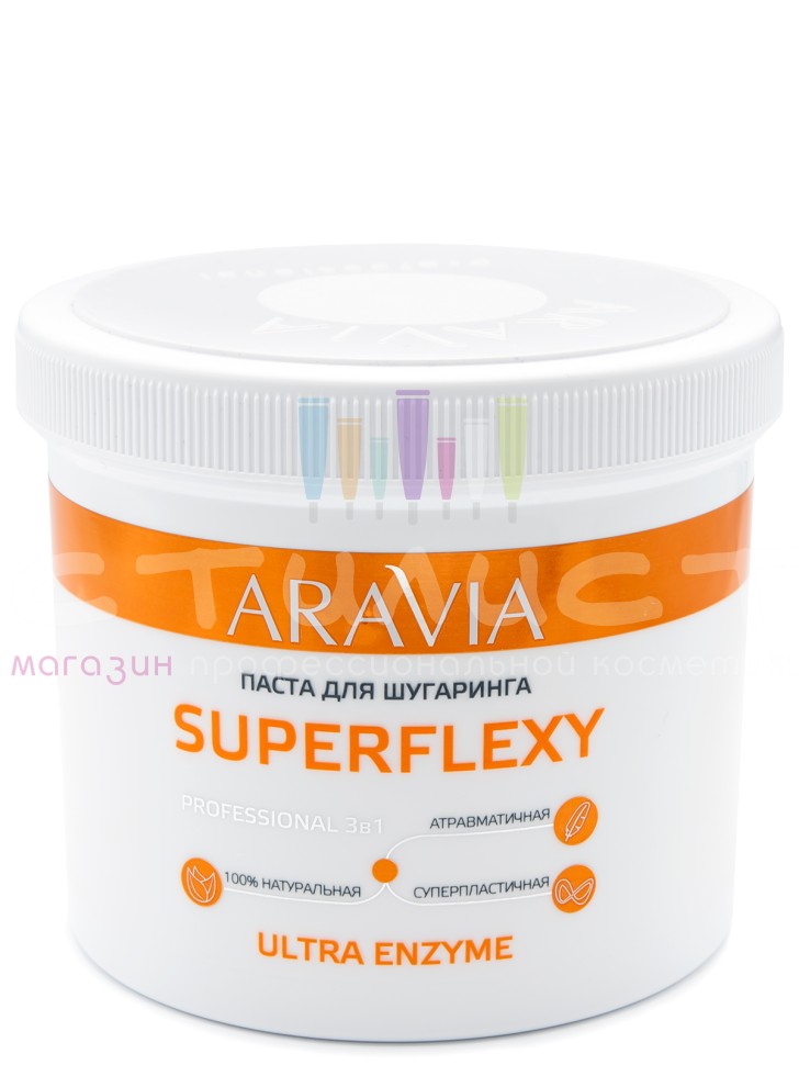 Aravia Professional Epil Paste SuperFlexy Паста для шугаринга Ultra Enzyme 750гр