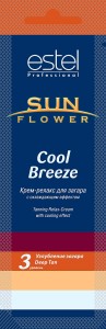 Estel Care Sun Flower Крем №5 Cool Breeze для загара - релакс 15мл