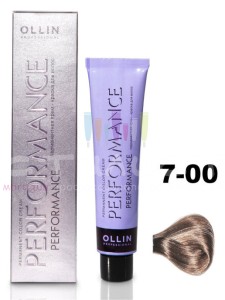 Ollin Color Performance Перманентная крем-краска для волос  7/00 русый глубокий 60мл