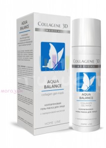 Collagene 3D Коллагеновая гель-маска  "Aqua Balance" 30мл