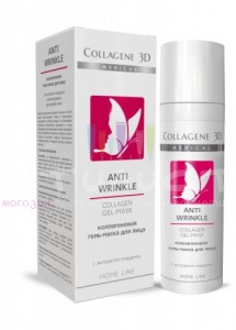 Collagene 3D Коллагеновая гель-маска "Anti Wrinkle" с плацентолью 30мл