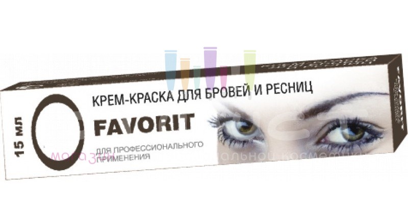 Farmavita Color Краска для бровей и ресниц "Favorit" №3-1 Светло-коричневая 15мл