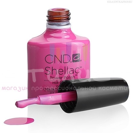 CND Shellac™ Гель-Лак цвет №19 Hot Pop Pink 7.3мл