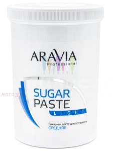 Aravia Professional Epil Paste Сахарная паста для депиляции средней консистенции Легкая 1500гр.