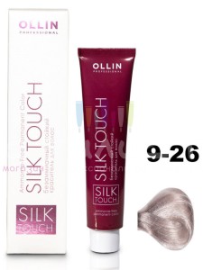 Ollin Color Silk Touch  9/26 блондин розовый 60мл Безаммиачный стойкий краситель для волос