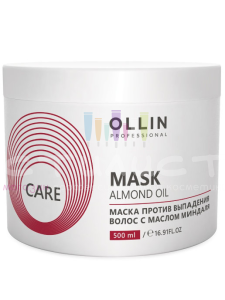 Ollin Care CARE L Маска против выпадения волос с маслом миндаля 500мл