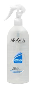 Aravia Professional Epil Care Pre Лосьон мицеллярный для подготовки кожи к депиляции 500мл.