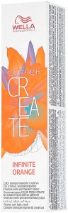 Wella Color Fresh Create Оттеночная краска - Бесконечный оранжевый 60мл