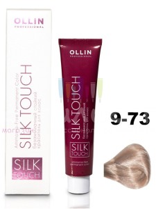 Ollin Color Silk Touch  9/73 блондин коричнево-золотистый 60мл Безаммиачный стойкий краситель для волос