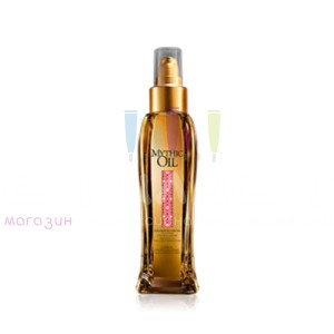 L'oreal Care Mythic Oil Масло-сияние для блеска окрашенных волос 100мл