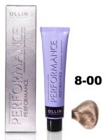 Ollin Color Performance Перманентная крем-краска для волос  8/00 светло-русый глубокий 60мл