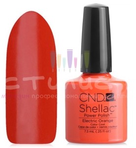 CND Shellac™ Гель-Лак цвет №90514 Electric Orange 7.3мл