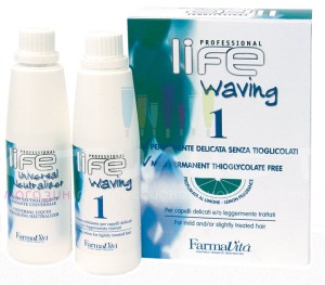 Farmavita Curl Life Waving Набор №1 для химической завивки нормальных волос 110мл