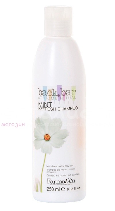 Farmavita Care Back Bar Mint Shampoo Ментоловый шампунь  250мл