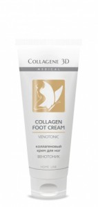 Collagene 3D Коллагеновый крем для ног VENOTONIC 75мл