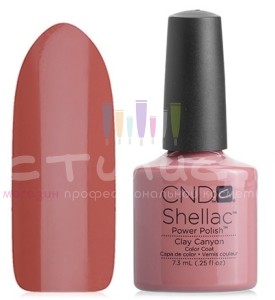 CND Shellac™ Гель-Лак цвет №41s Clay Canyon 7.3мл