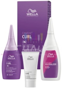 Wella Curl Creatine Curl Набор N для нормальных и трудноподдающихся волос (75/100/30)