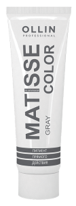 Ollin Color Matisse Пигмент прямого действия 100мл серый