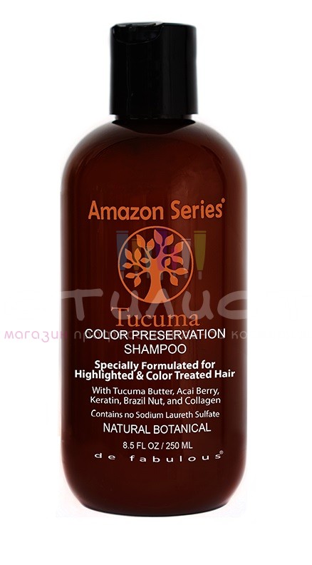 Amazon Series Color Шампунь для окрашенных волос с маслом тукума 250мл
