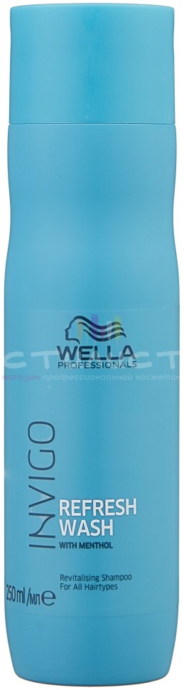 Wella Care Invigo Balance Refresh Wash Оживляющий шампунь для всех типов волос 250мл