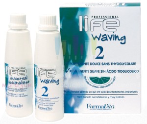Farmavita Curl Life Waving Набор №2 для химической завивки поврежденных волос 110мл