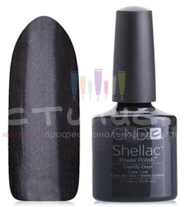 CND Shellac™ Гель-Лак цвет №49 Overtly Onyx 7.3мл