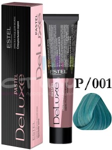 Estel Deluxe Крем-краска Pastel/001 Бирюза 60мл
