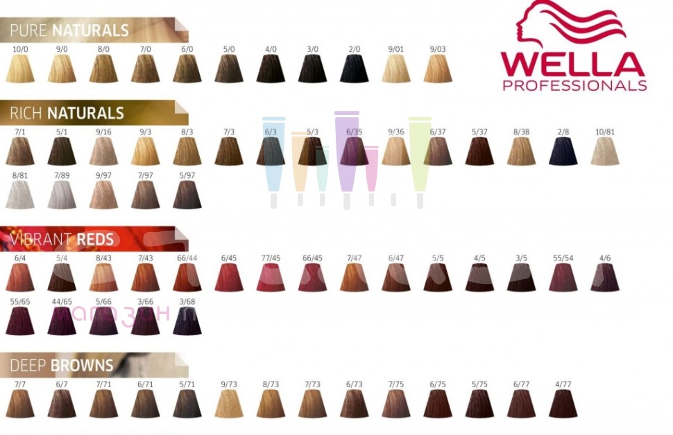 Wella Accessories Цветовая палитра Color Touch