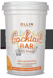 Ollin Care Cocktail Egg Крем-кондиционер "Яичный коктейль" блеск и восстановление волос 500мл