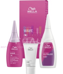 Wella Curl Creatine Wave Набор N для нормальных и трудноподдающихся волос (75/100/30)