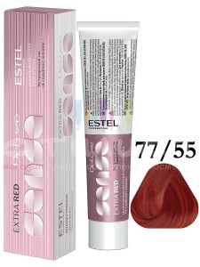 Estel Deluxe Sence Крем-краска Extra Red  77/55 60мл