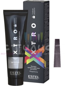 Estel Color Xtro Black Пигмент Металлик прямого действия для волос 100мл
