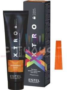 Estel Color Xtro Black Пигмент Оранжевый прямого действия для волос 100мл