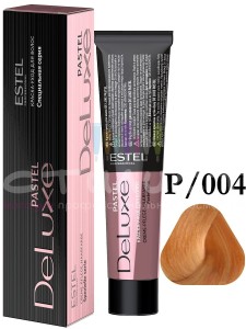 Estel Deluxe Крем-краска Pastel/004 Персик 60мл