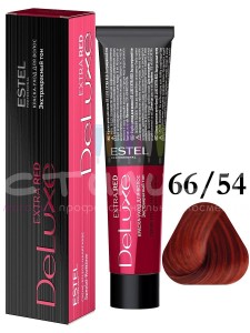 Estel Deluxe Крем-краска Extra Red 66/54 60мл