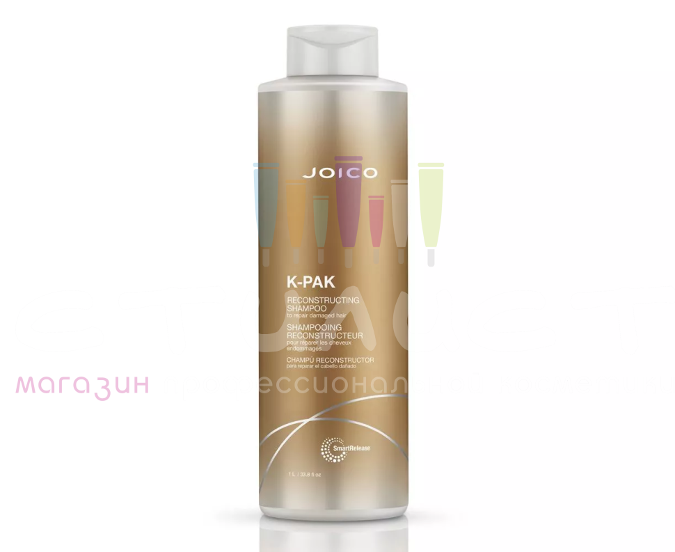 Joico Care K-PAK Шампунь восстанавливающий для поврежденных волос Reconstruct Shampoo to Repair Damage 1000мл